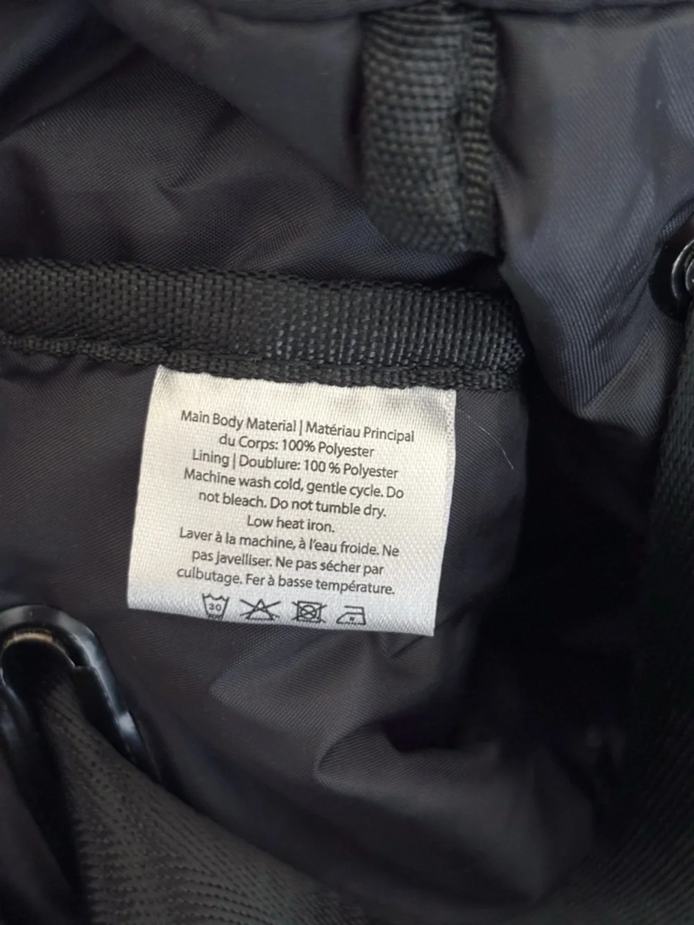 Beyond Yoga Convertible Black Gym Bag